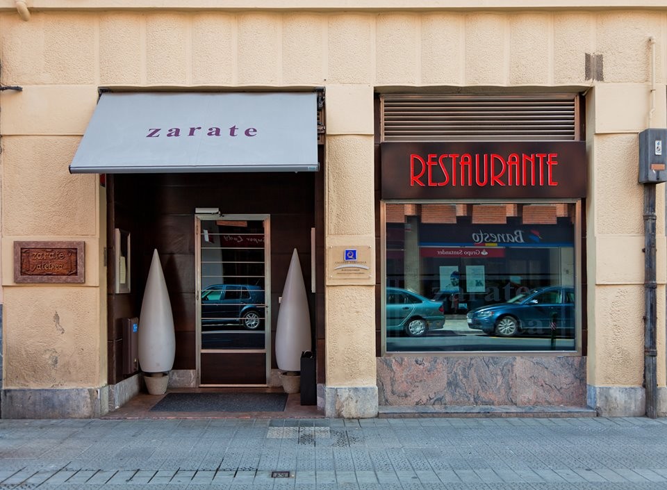 El restaurante Zarate de Bilbao. 
