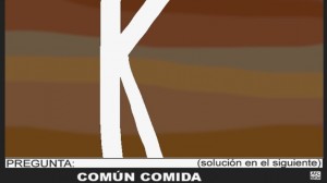 Jeroglífico de Mincho  07/12: Común Comida 