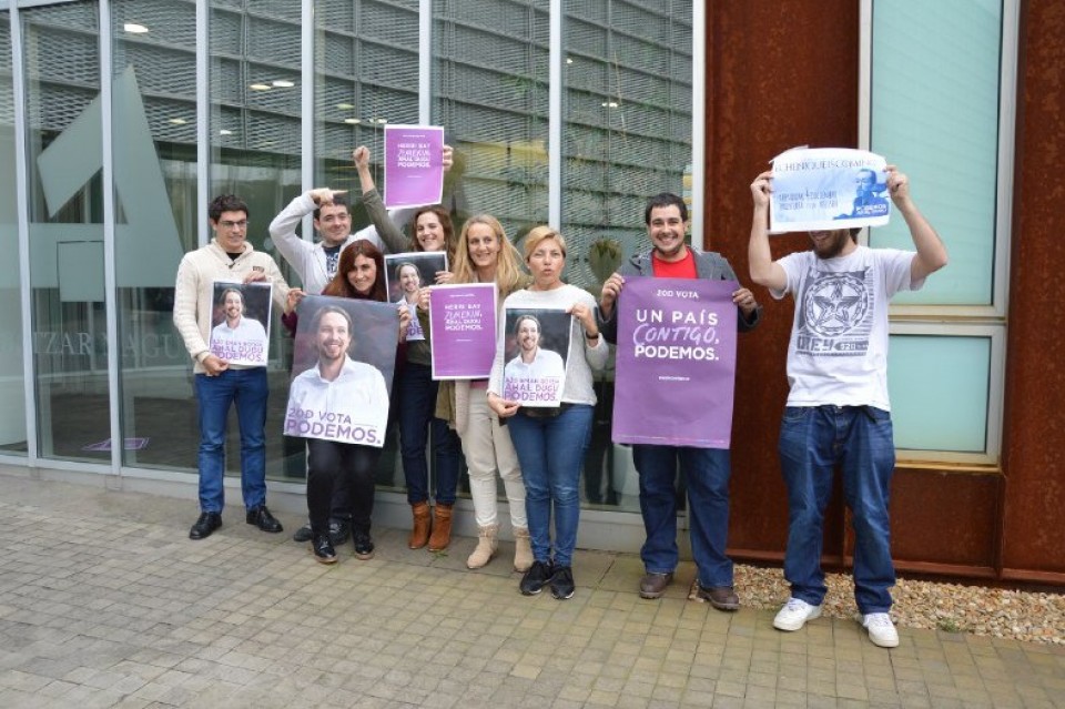 Ahal Duguren hautagaiak. Argazkia: @PodemosEuskadi