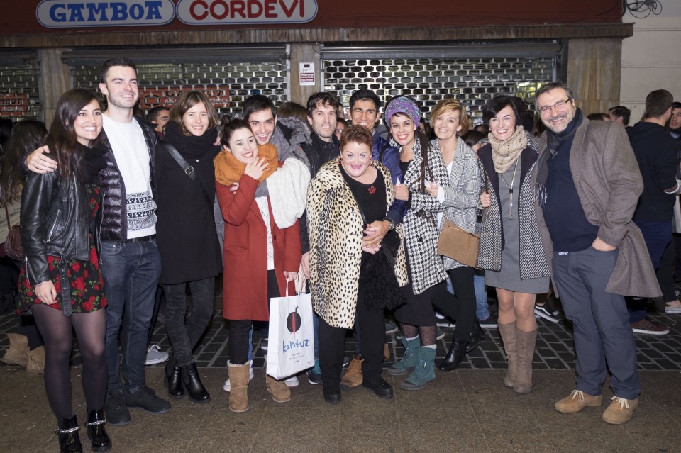 'Goenkale' telesailaren azken hiru atalak aurkeztu dituzte Durangon. (EiTB)