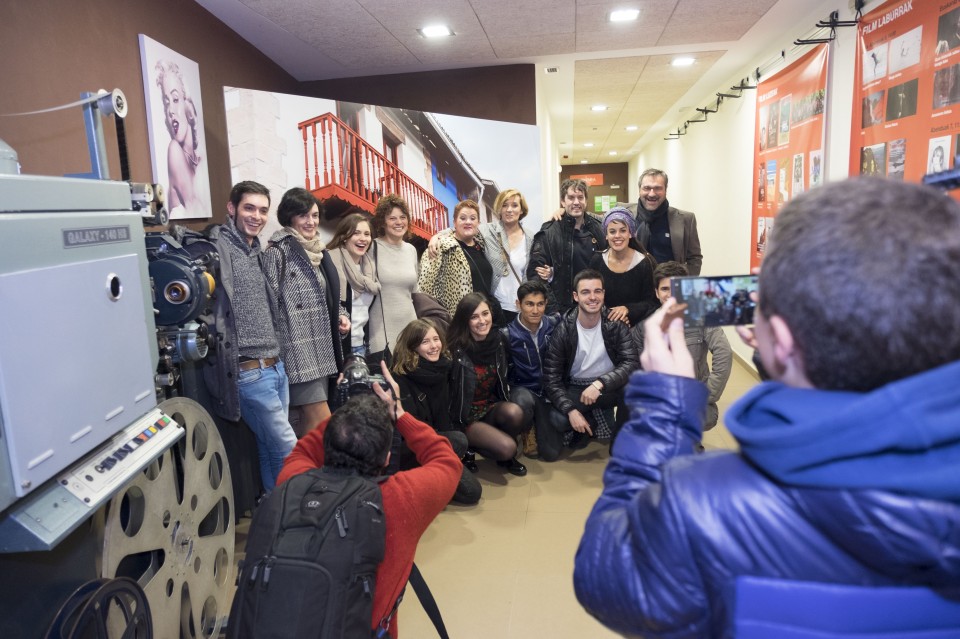 'Goenkale' telesailaren azken hiru atalak aurkeztu dituzte Durangon. (EiTB)