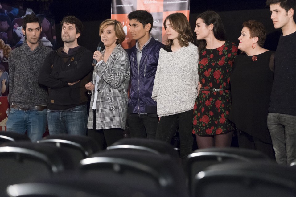 'Goenkale' telesailaren azken hiru atalak aurkeztu dituzte Durangon. (EiTB)