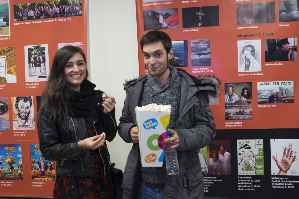 'Goenkale' telesailaren azken hiru atalak aurkeztu dituzte Durangon. (EiTB)