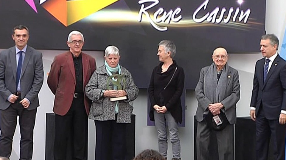 Premio René Cassin a las vítimas querellantes del franquismo
