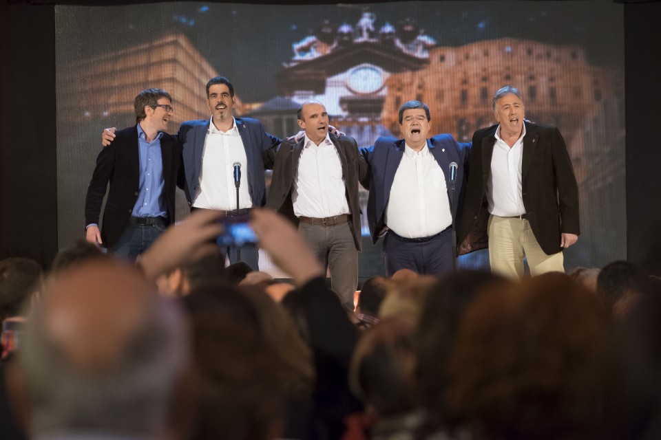 Alcaldes de las capitales. Foto: EiTB