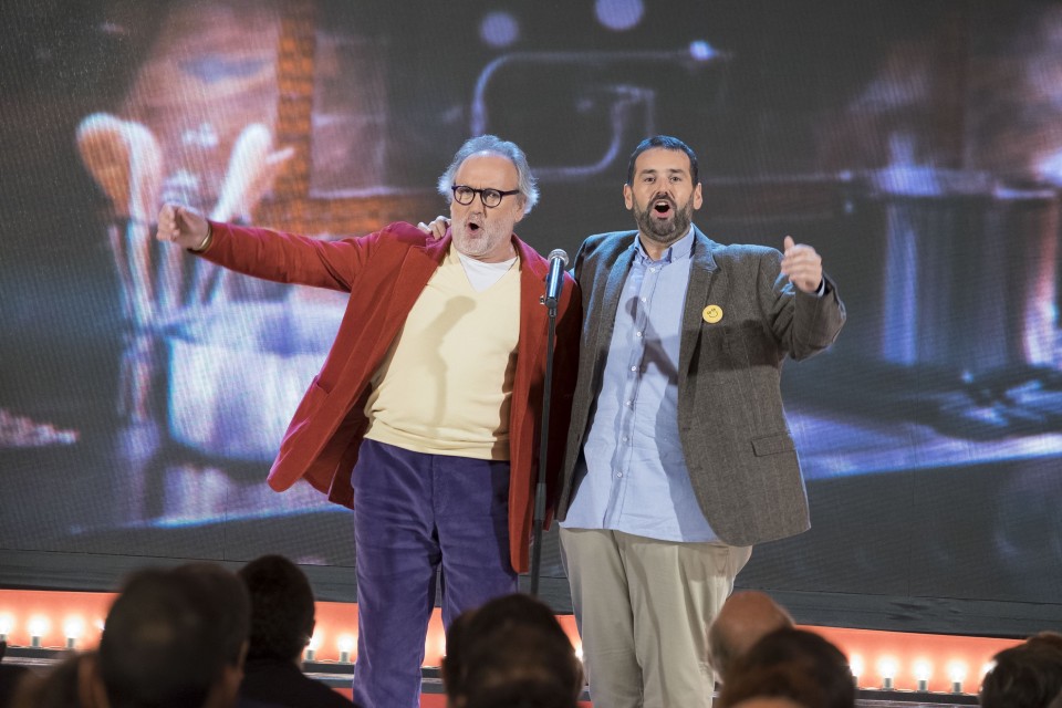 David de Jorge y Ramón Roteta. Foto: EiTB