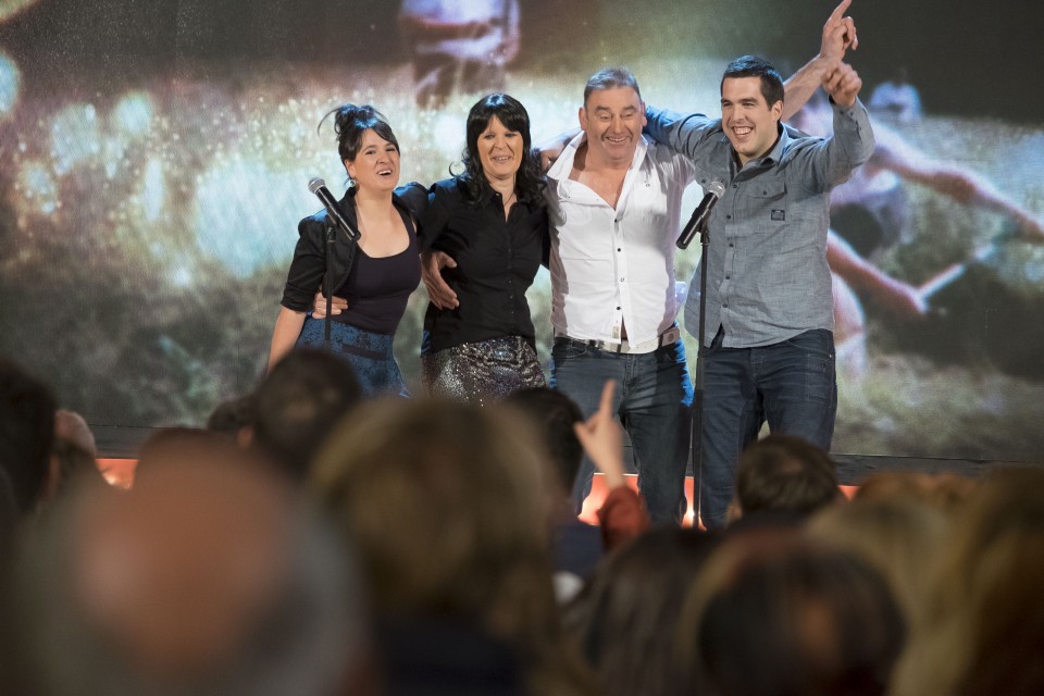 Aitzol Atutxa, Joxe Mari Olasagasti, Irati Astondoa y Alatzne Etxaburua. Foto: EiTB