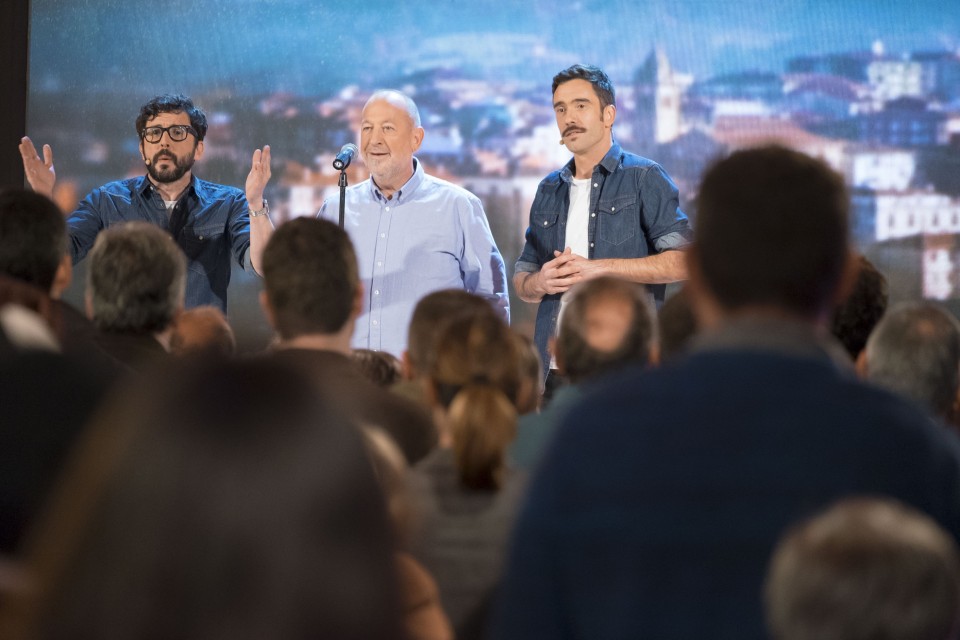 Mikel Pagadi, Sebastian Lizaso y Zuhaitz Gurrutxaga. Foto: EiTB