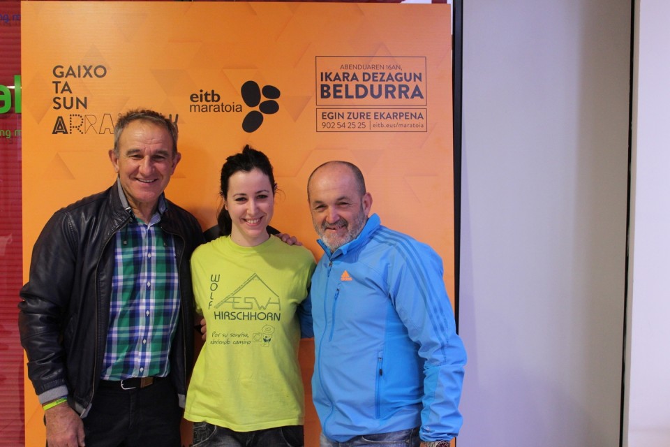 Jose Luis Korta y Juanito Oiarzabal. Foto: EITB.