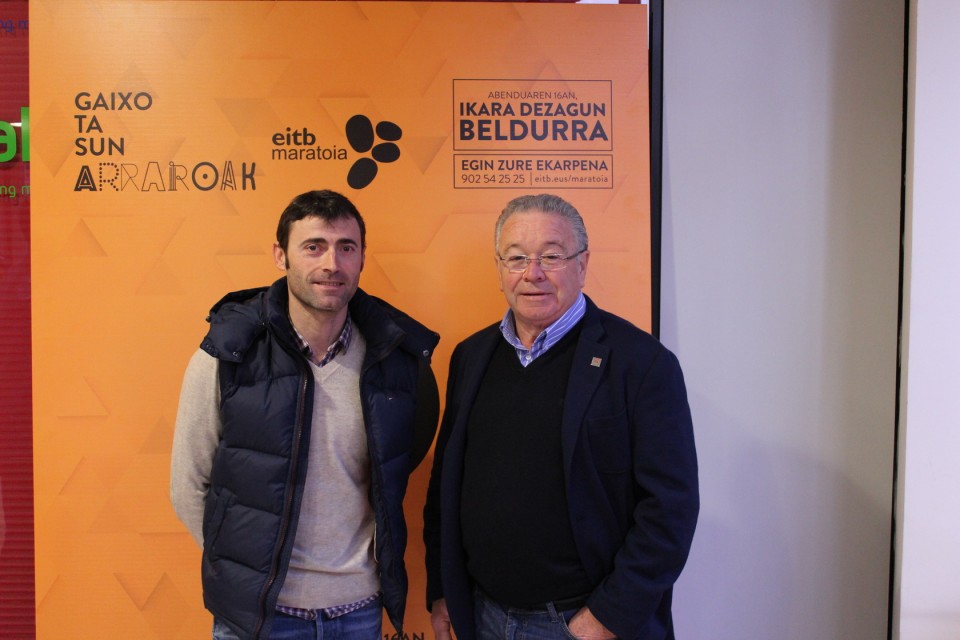 Gorka Gerrikagoitia y Miguel Madariaga. Foto: EITB.