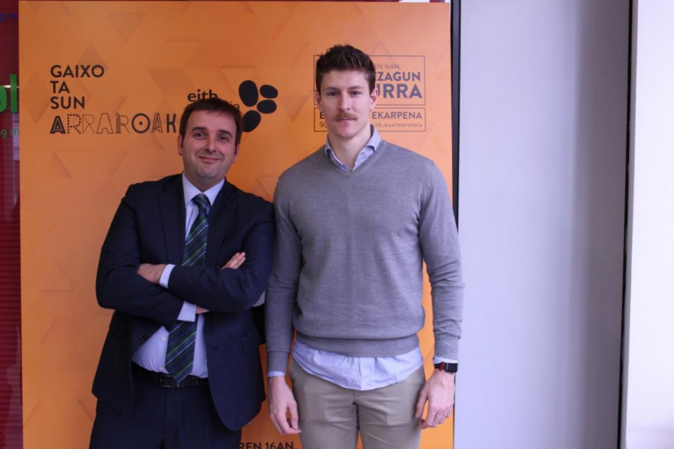 Eduardo Gárate y Sergio Sánchez. Foto: EITB.