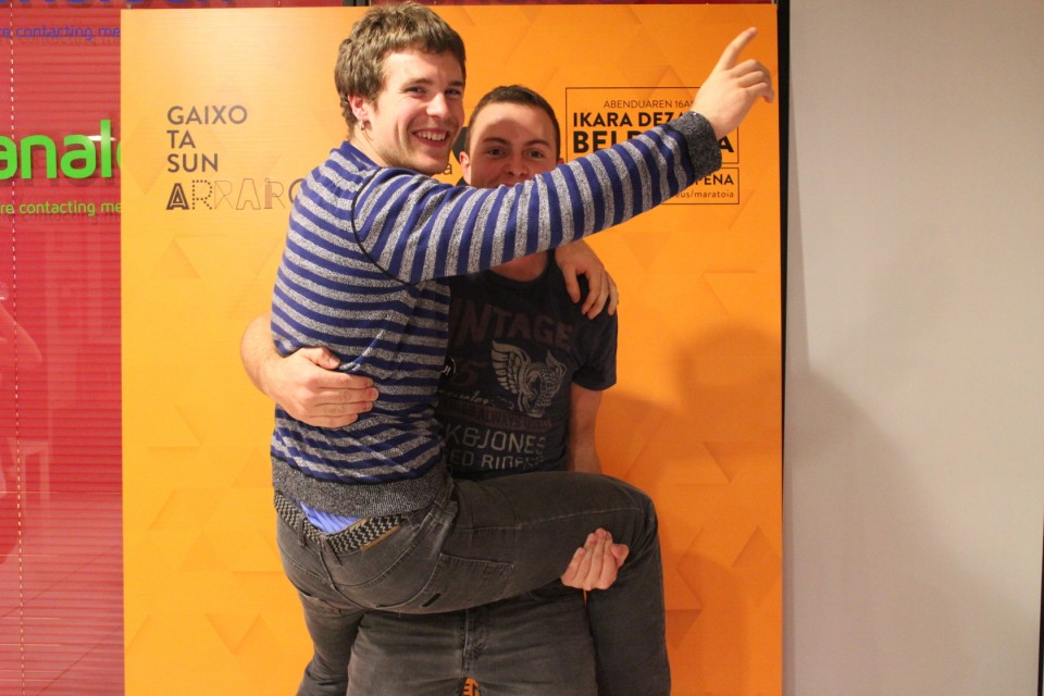 Andoni Aretxabaleta e Iñaki Artola. Foto: EiTB