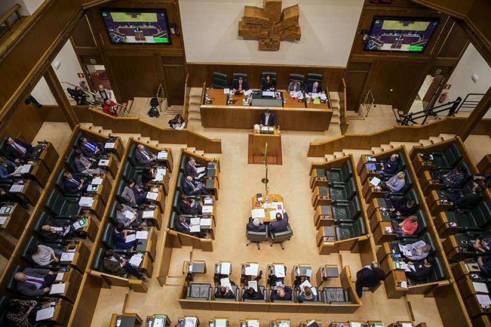 Parlamento Vasco. Foto: EFE