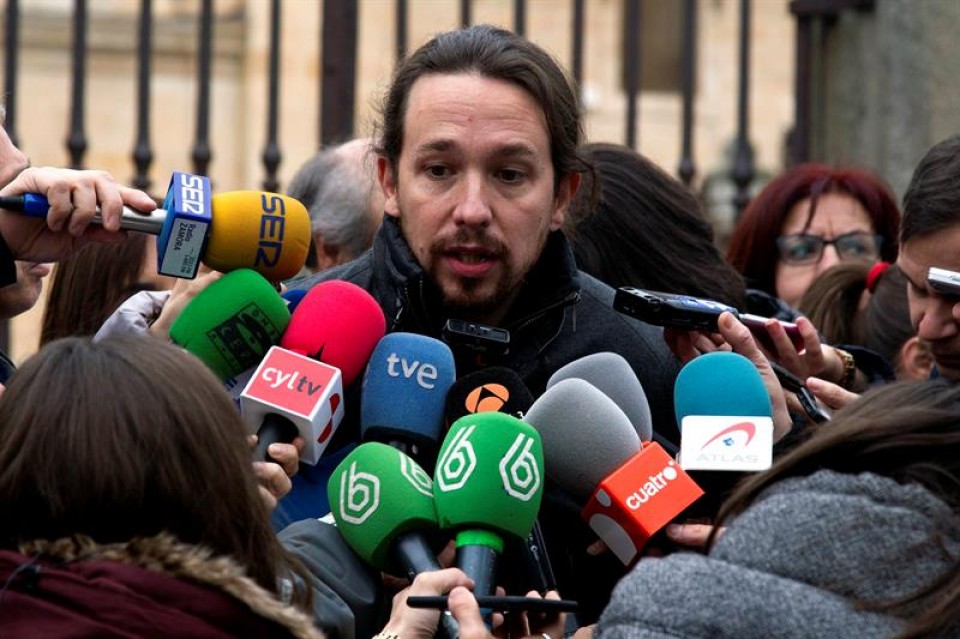 Iglesias: 'Espainiaren batasuna berma dezaketen bakarrak gara'