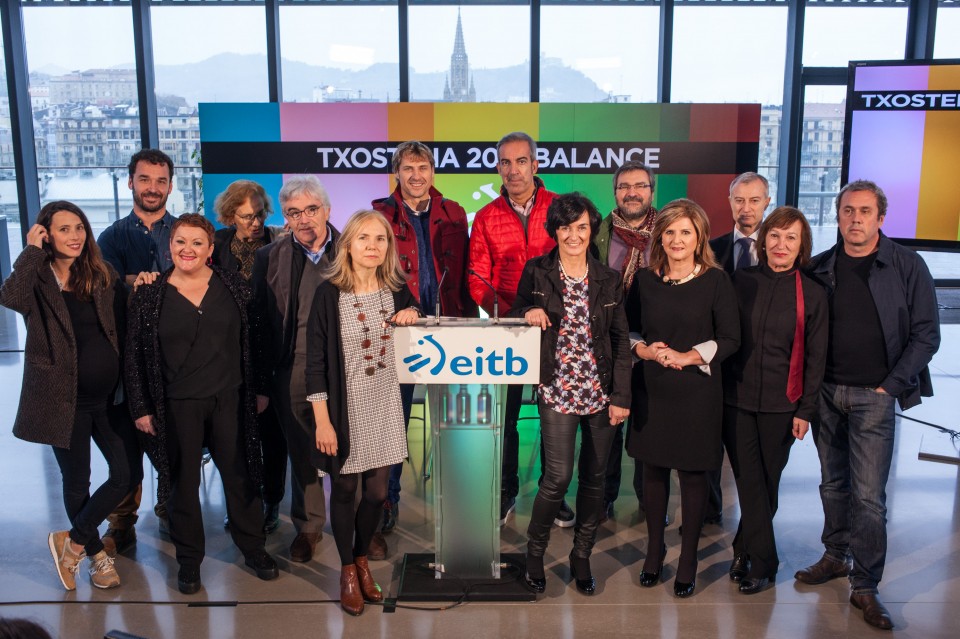 Presentación nueva programación de ETB y balance del 2015.. Foto: EITB.