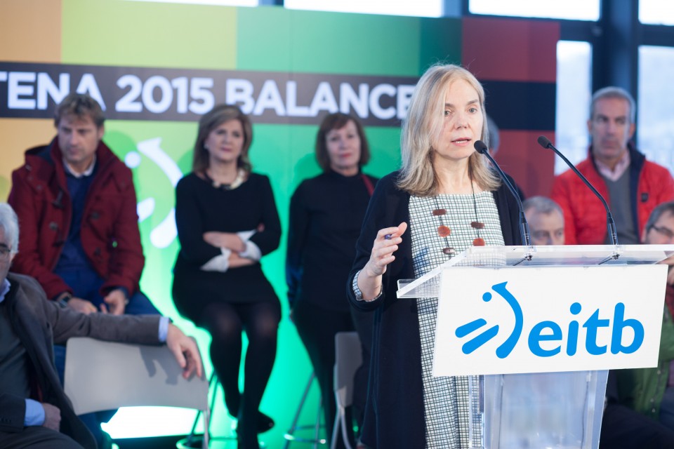 Presentación nueva programación de ETB y balance del 2015.. Foto: EITB.