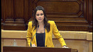 Inés Arrimadas: 'Mas no ha querido poner las urnas, las de verdad'