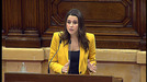 Inés Arrimadas reprocha a JxSi haber hecho 'trabajo de despacho'