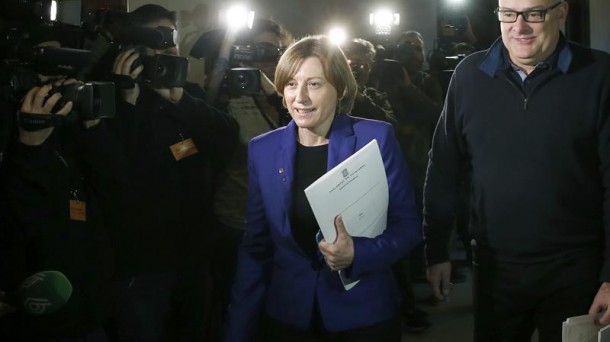 La presidenta del Parlament, Carme Forcadell. Foto: EFE