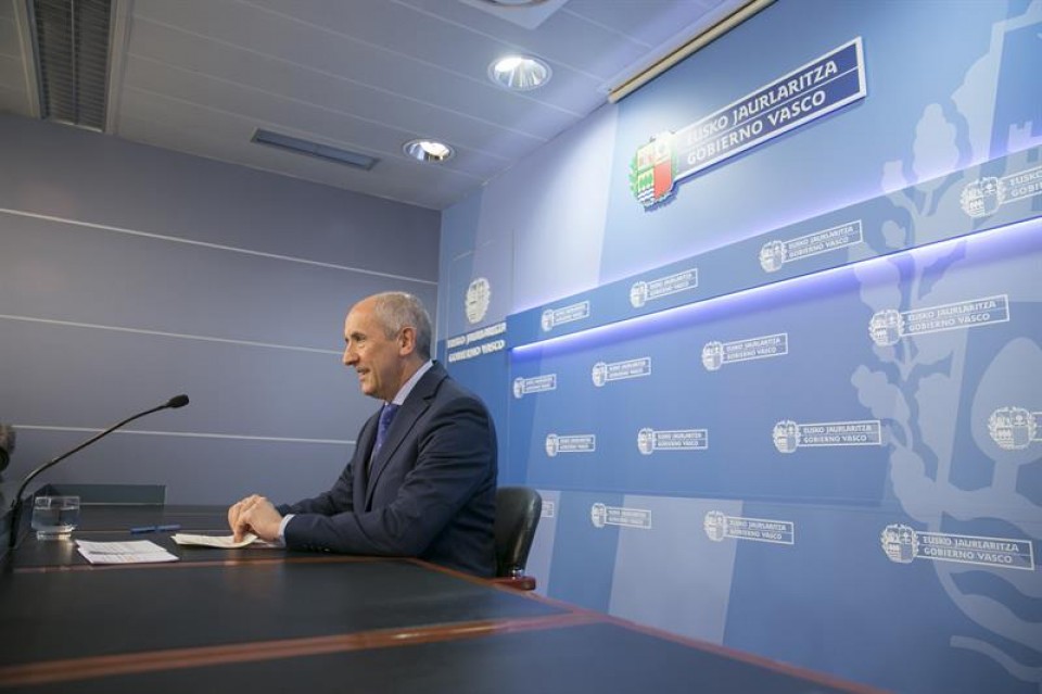 Euskadi cumplirá la previsión económica para 2015 del Gobierno Vasco, según Erkoreka. EFE