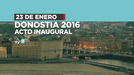 Acto inaugural de 'Donostia 2016', el sábado, en ETB2