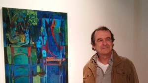 Santiago Gargallo el pintor gasteiztarra expone ''El cosmos del pintor''