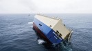 Traslado del 'Modern Express' al puerto de Bilbao. Foto: EFE.