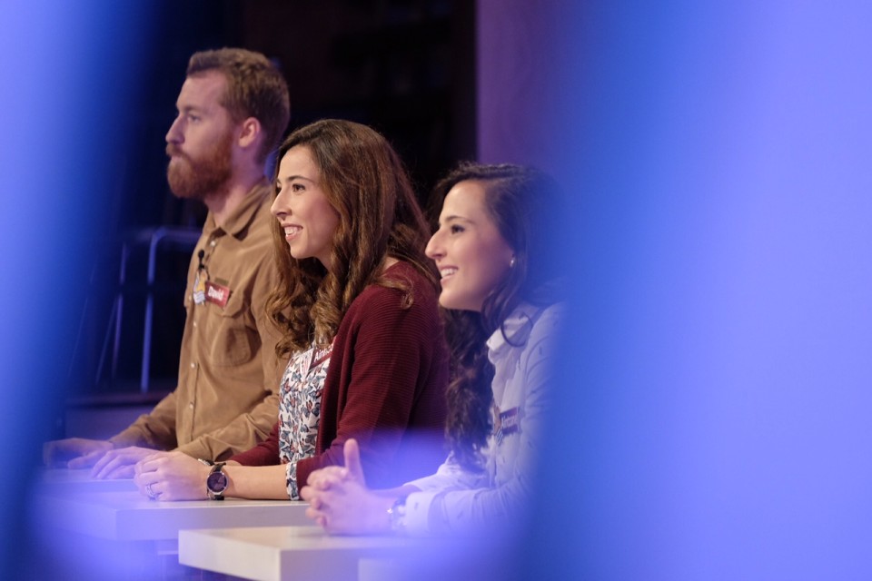 David Zurutza, Aintzane Encinas y Ainhoa Tirapu