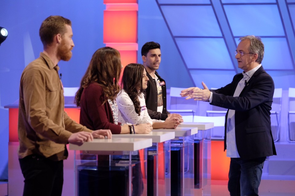 David Zurutza, Aintzane Encinas, Ainhoa Tirapu, Eneko Boveda y  Kike Amonarriz