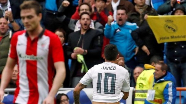 Real Madrid-Athletic (4-2). Foto: EFE