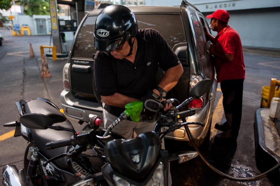 Venezuela gasolina. EFE