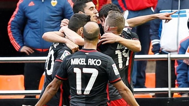 Valencia-Athletic. Foto: EFE