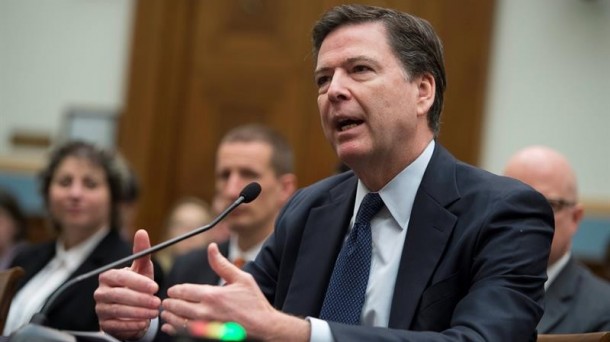 El hasta ahora director del FBI, James COmey. FOto: Efe