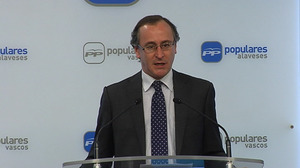 Alonso asegura que llegará ''hasta el final'' en la auditoría del PP de Bizkaia
