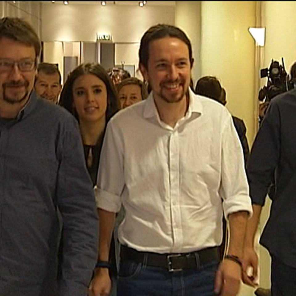 El líder de Podemos, Pablo Iglesias.