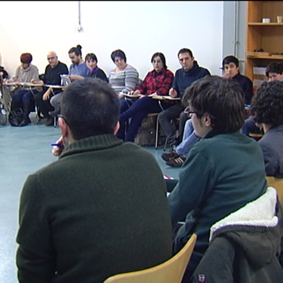 Reunión de Podemos-Ahal Dugu. Foto de archivo: EiTB