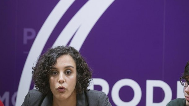 La líder de Podemos Euskadi, Nagua Alba.