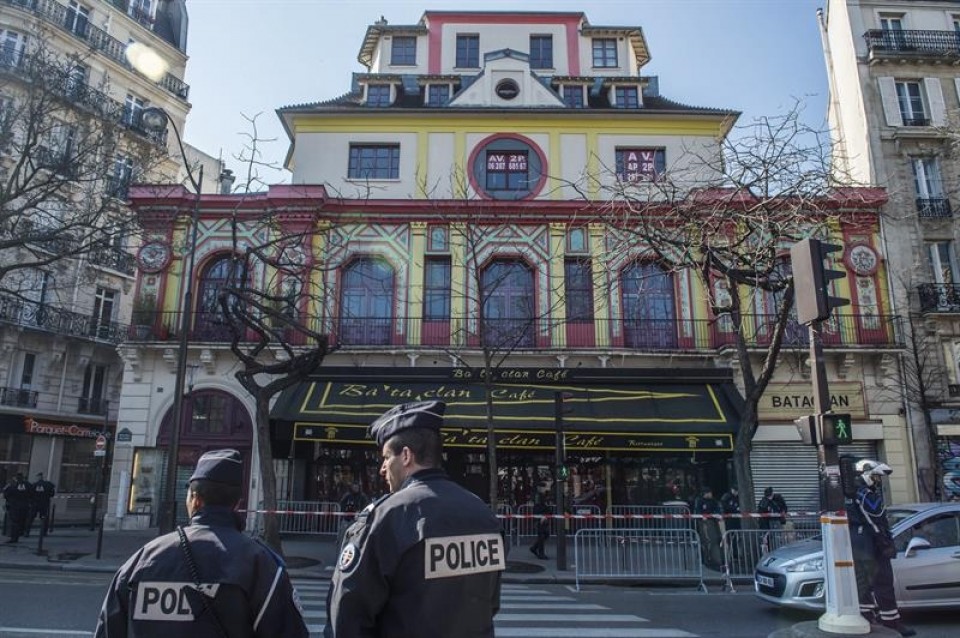 Bataclan aretoa. Artxiboko argazkia: EFE