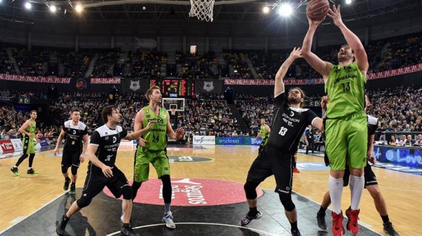 Bilbao Basket-Gipuzkoa Basket. Foto: EFE