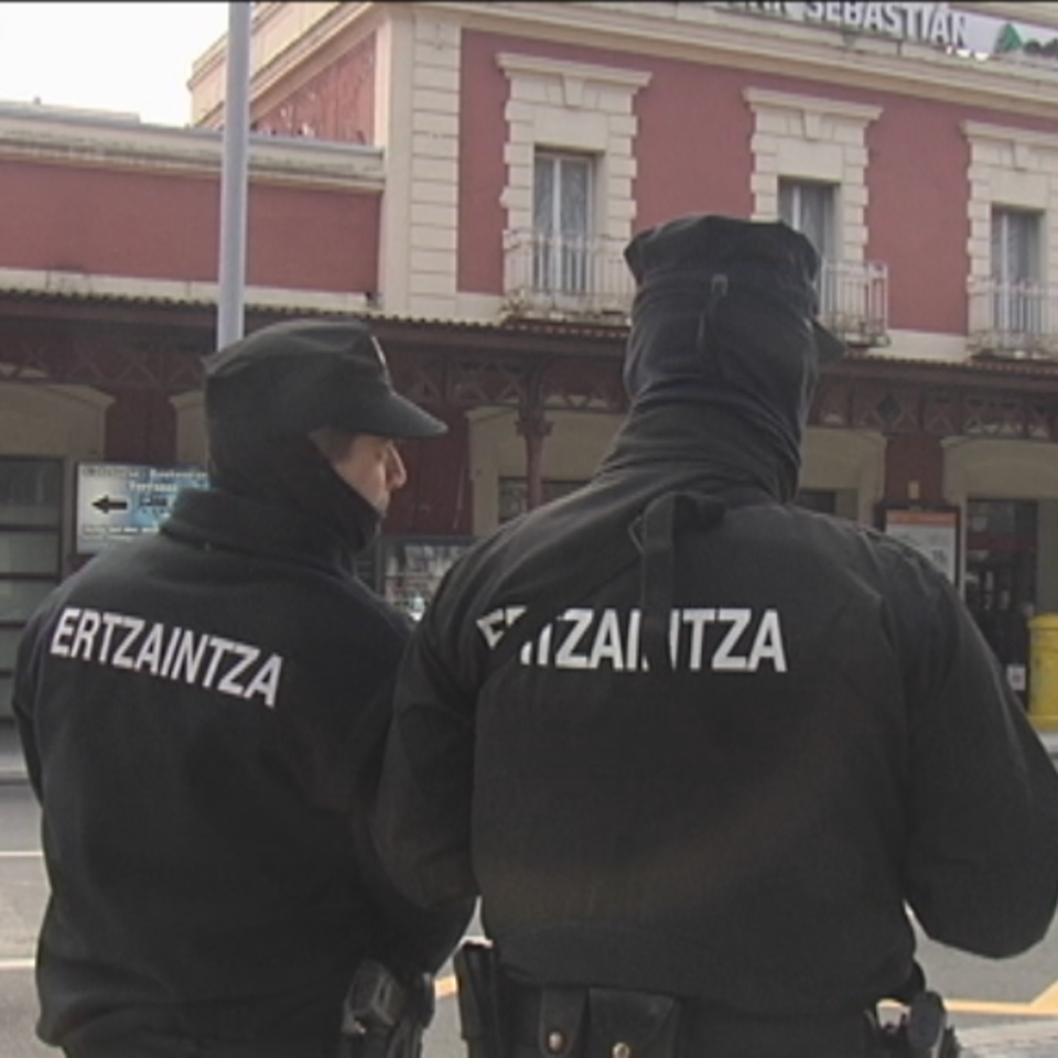 COntroles en la frontera de Biriatu, en una imagen de archivo.