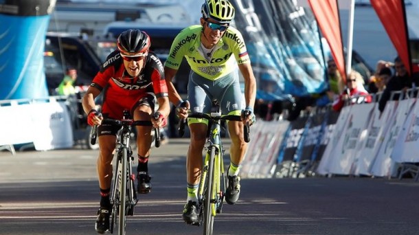 Richie Porte eta Alberto Contador, faborito nagusietariko bi. Argazkia: Efe.
