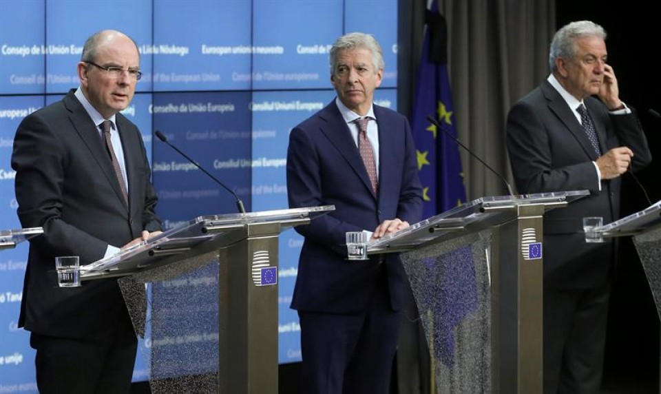 Comparecencia de los líderes de la Unión Europea. Foto: EFE