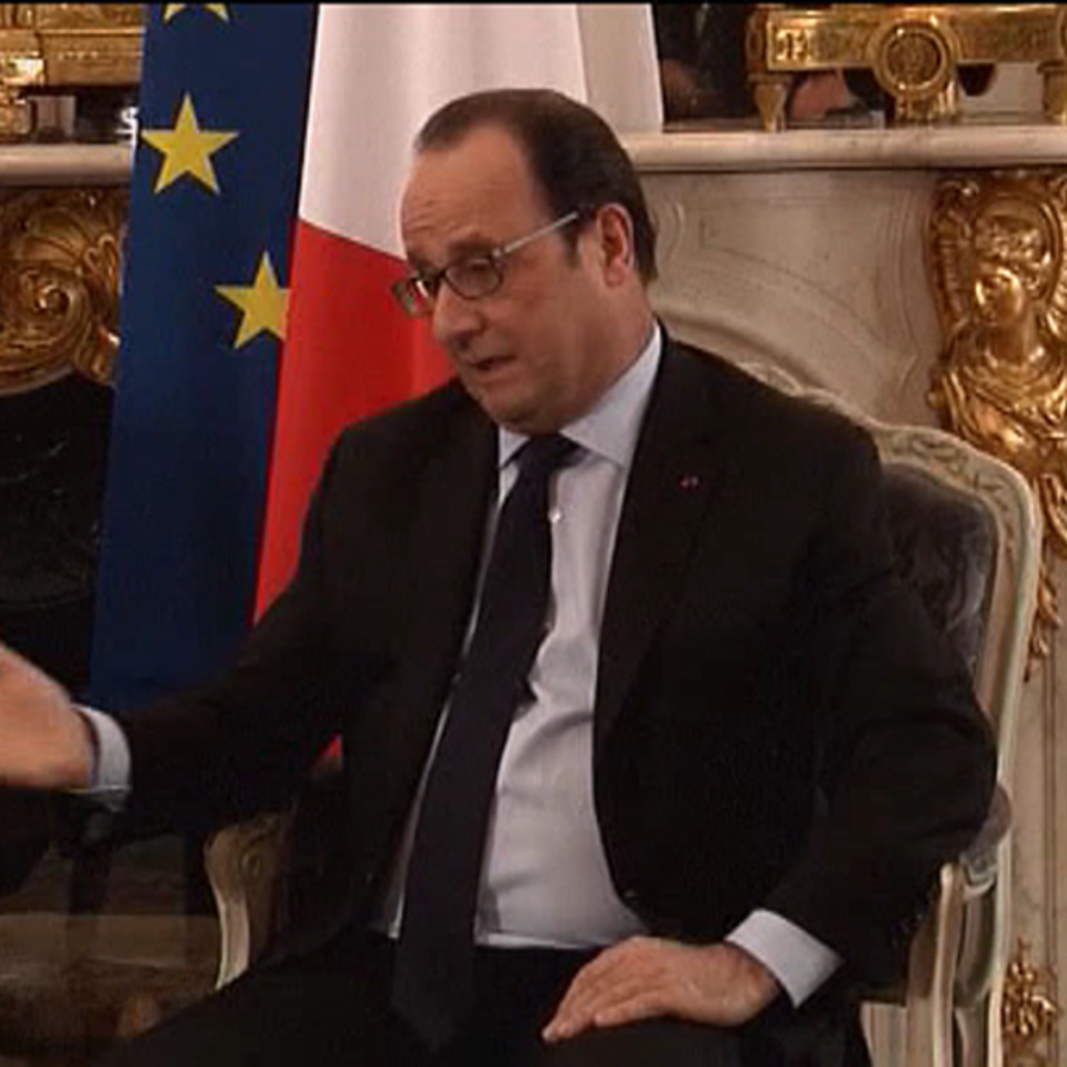 Hollande: 'Jihadismoa akatzen ari gara, baina mehatxuak jarraitzen du'