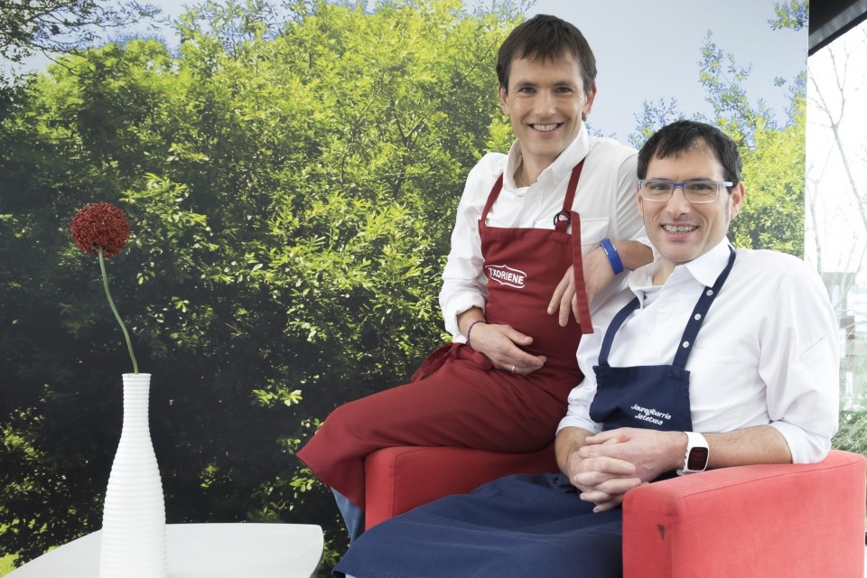 Zigor Iturrieta y Beñat Ormaetxea. Foto: EiTB