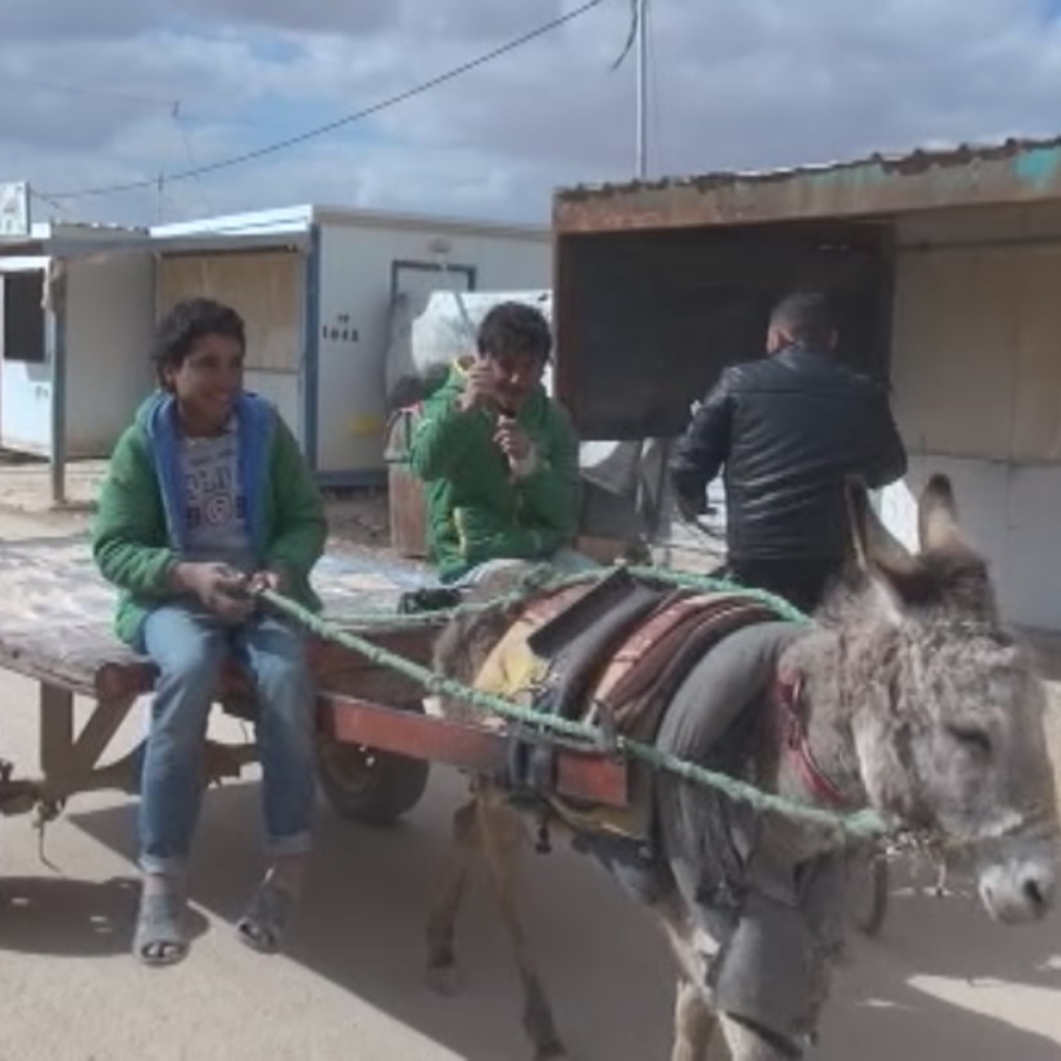 El duro día a día en el campo de refugiados de Zaatari 