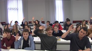 Los estudiantes Erasmus descubren Bilbao