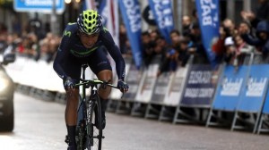 Nairo Quintana en la contrarreloj de Eibar / EFE.