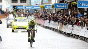 Alberto Contador vence la contrarreloj / EFE.