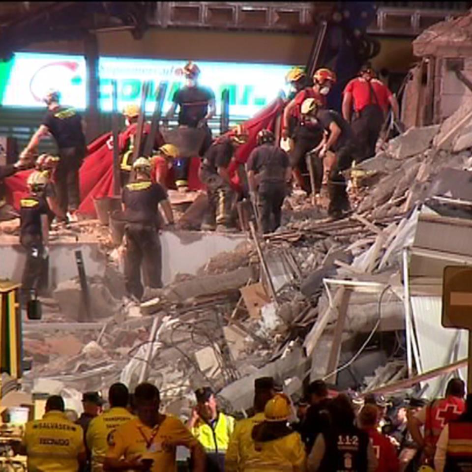 Ya son seis los muertos tras el derrumbe de un edificio en Tenerife