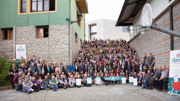 Gure Esku Dago reúne en Arama a 300 cargos del Goierri por el derecho a decidir. Foto:Gure Esku Dago